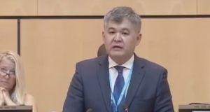 Выступление министра здравоохранения Елжана Биртанова на 70-ой сессии Всемирной ассамблеи здравоохранения