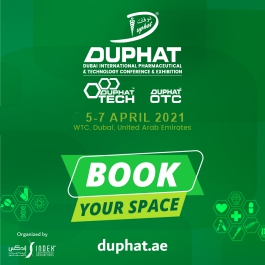 Главное событие фармацевтической отрасли на Ближнем Востоке - выставка «DUPHAT»
