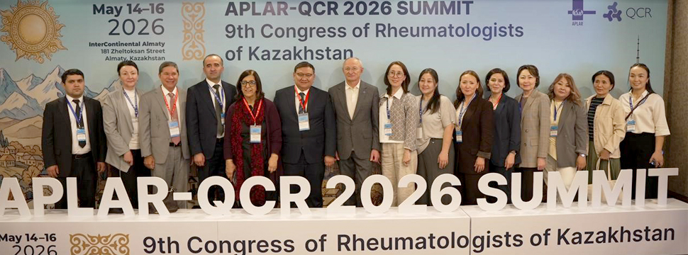 IX Конгресс ревматологов Казахстана и Саммит APLAR-QCR объединили в Алматы ведущих мировых экспертов