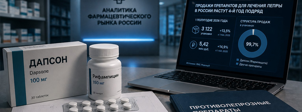 В России четвертый год подряд растут продажи препаратов для лечения проказы